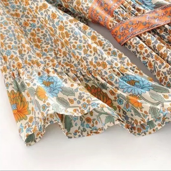 #74 CLOSEOUT SALE 🩷New!Gorgeous Boho Gypsy Maxi Dress - Picture 11 of 12